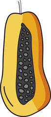 Papaya Vector art