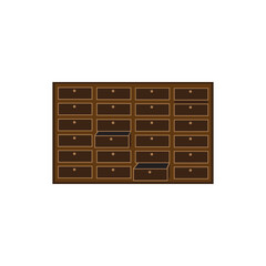 locker icon color vector illustration design