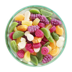 Fruits gummy candies