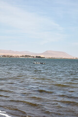 Paracas is a city on the west coast of Peru. It is known for its beaches, such as El Chaco, located in the sheltered bay of Paracas. The city is a jumping-off point to the uninhabited Ballestas Island