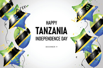 Tanzania Independence Day background.
