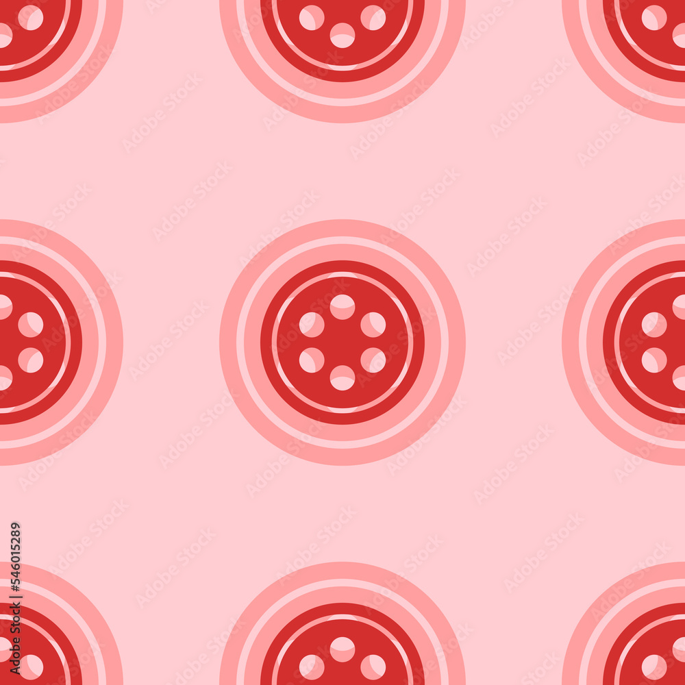 Poster seamless pattern of large isolated red optic cable symbols. the elements are evenly spaced. vector i