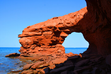 Cavendish Beach in Prince Edward Island National Park (Prince Edward Island, Canada)