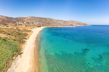 The beach Agia Theodoti in Ios island, Greece