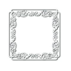 Frame, in the style of an ornament, Vector illustration eps 10, Art.	
