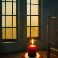 Christmas candle