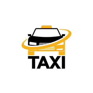 Car, Taxi service logo Isolated on white background