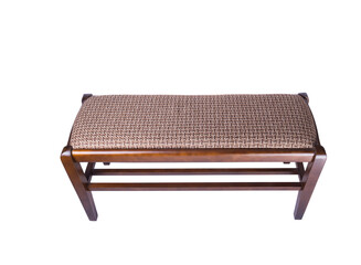 shoe bench isolated