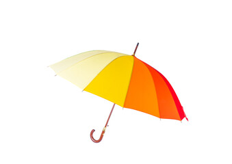 colorful umbrella isolated