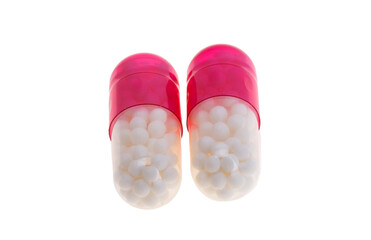medical capsule isolated