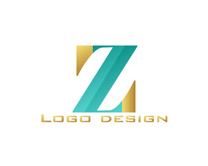 Abstract Letter Z. Modern Logo Template Vector.