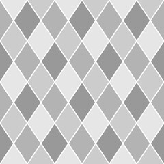 Fototapeta na wymiar Diamonds. Rhombuses background. Lozenges wallpaper. Polygons backdrop. Mosaic motif. Tiles illustration. Geometrical pattern. Flooring image. Digital paper design, textile print. Seamless abstract.