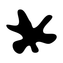 Bubble black icon