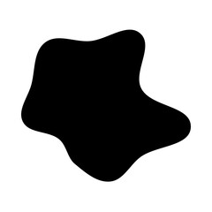 Bubble black icon