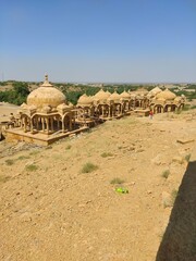 Jaisalmer Fort is situated in the city of Jaisalmer, in the Indian state of Rajasthan.