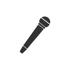 Microphone icon. Voice and record sound vector ilustration.
