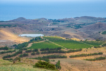 View of the Sun Valley in Crimea