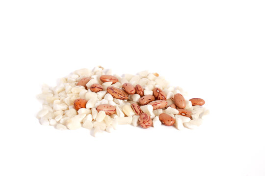 Dry samp and beans. Traditional South African cuisine 
