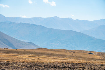 Armenia, beautiful views of the landscapes of Western Asia, mountains of the Caucasus