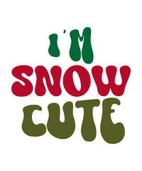 RETRO CHRISTMAS SVG DESIGN