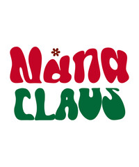 RETRO CHRISTMAS SVG DESIGN