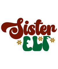 RETRO CHRISTMAS SVG DESIGN
