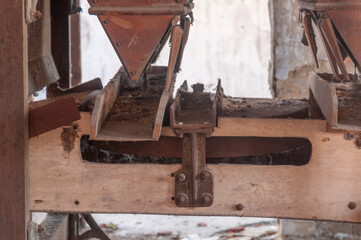 Abandoned old factory in Europe