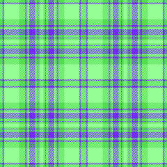 Plaid check seamless. Tartan texture textile. Pattern fabric background vector.
