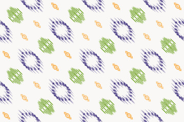 Ikat pattern tribal color Seamless Pattern. Ethnic Geometric Batik Ikkat Digital vector textile Design for Prints Fabric saree Mughal brush symbol Swaths texture Kurti Kurtis Kurtas