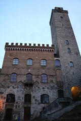 Fototapeta na wymiar San Gimignano, Tuscany Italy