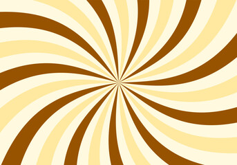 Vintage sunburst twist swirl background