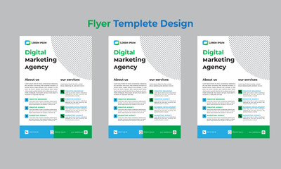 modern design template ,flyer design ,social media design, brochure design
