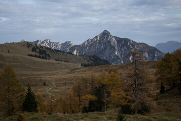 autumn in the mountains