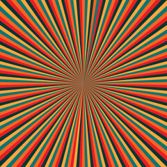 Circle lines color background