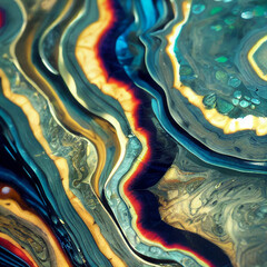 petrified wood: opalization