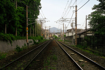 Fototapeta na wymiar Railway tracks 