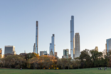 Obraz premium city skyline