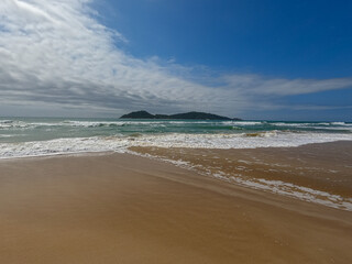 beaches on the island of Florianopolis