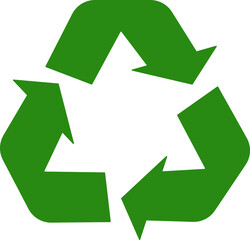 png recycle symbol icon isolated.