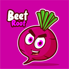 Beetroot Character Vector