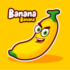 Banana Character Vector