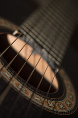 Obraz premium guitar close up