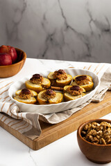 baked apples stuffed with nuts