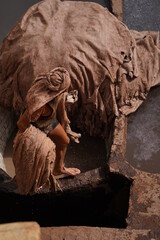chouara tannery in fes morocco
