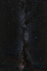 Starry sky milky way panorama. Abstract natural background