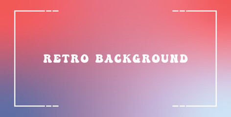 retro gradient background trendy