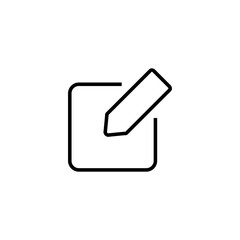 Edit icon vector illustration. edit document sign and symbol. edit text icon. pencil. sign up