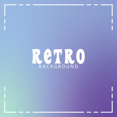 retro gradient background trendy