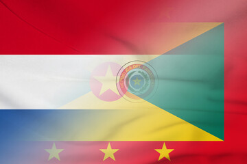Paraguay and Grenada national flag international relations GRD PRY