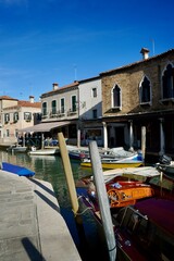 Fototapeta na wymiar Murano Venice Venezia Italy 2022 November